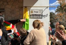 Desde hoy el parque infantil de Guadacorte lleva el nombre de José Manuel Andreu